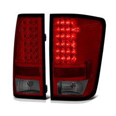 2004-2015 Nissan Titan Rosso Burgundy Tail Light