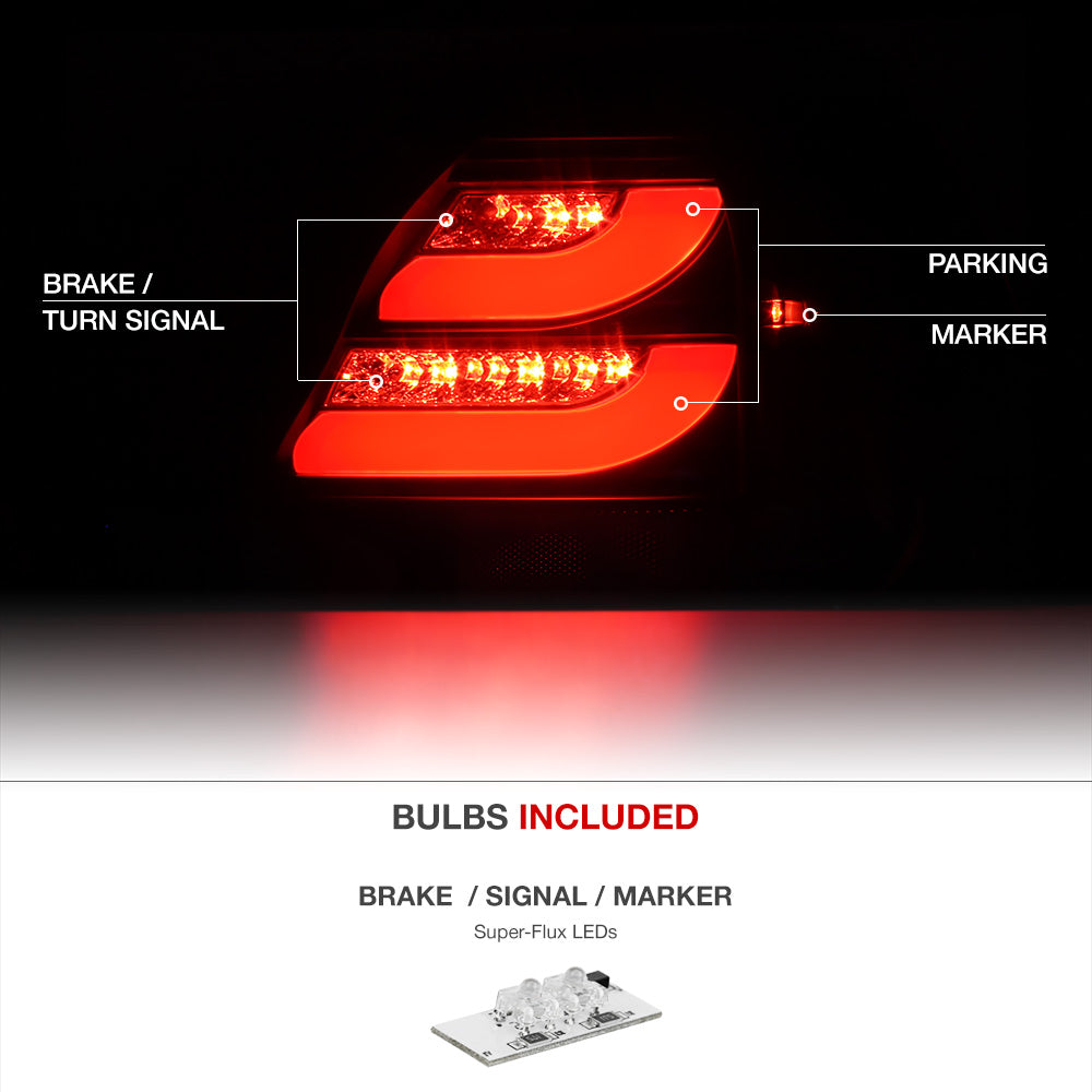 GP-13404 EARLY CATS EYE TAIL LIGHT - BLACKOUT