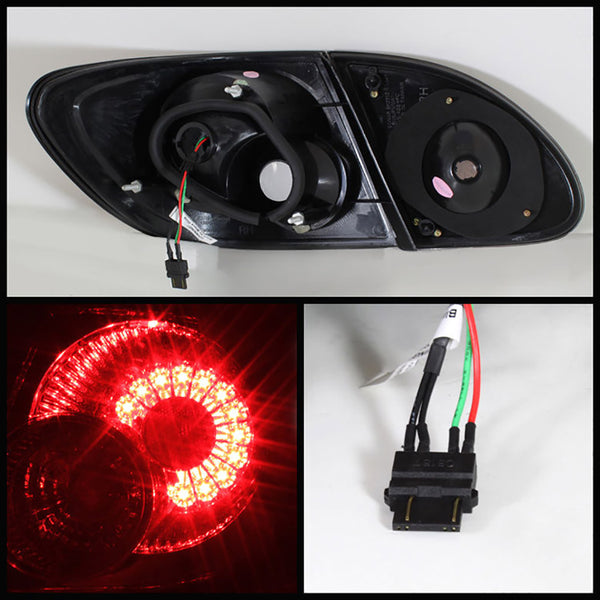 2003-2008 Toyota Corolla Chrome Tail Light