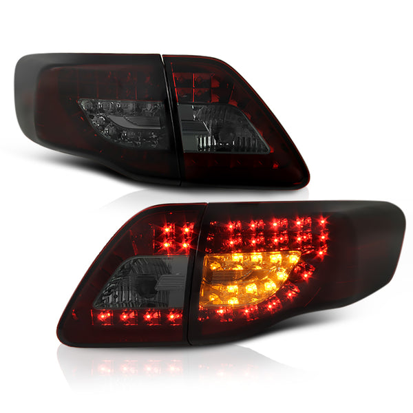 2009-2010 Toyota Corolla Rosso Burgundy Tail Light