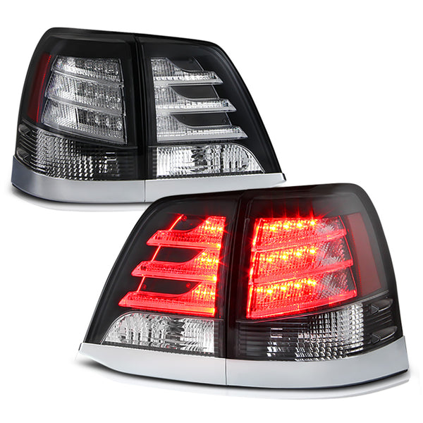 2008-2011 Toyota Land Cruiser Black Tail Light