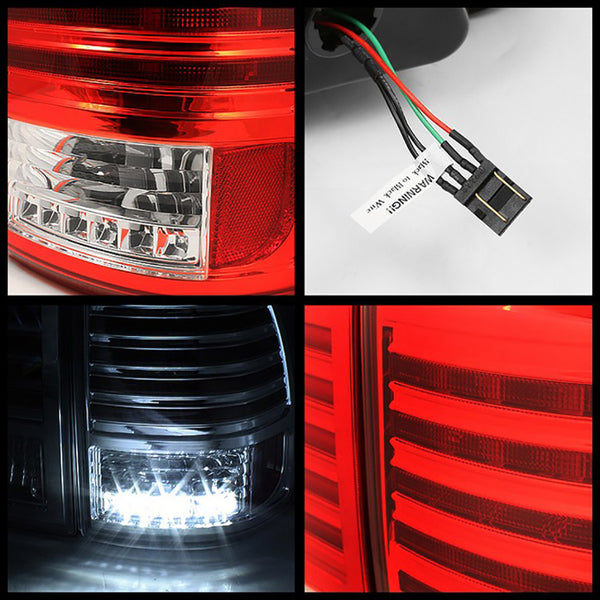 1998-2005 Toyota Land Cruiser Rosso Red Tail Light