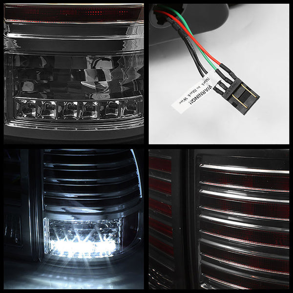 1998-2005 Toyota Land Cruiser Smoked Tail Light