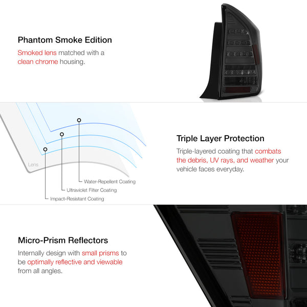 2010-2011 Toyota Prius Smoked Tail Light