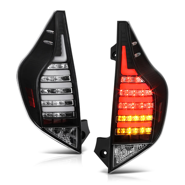 2012-2016 Toyota Prius C Black Tail Light
