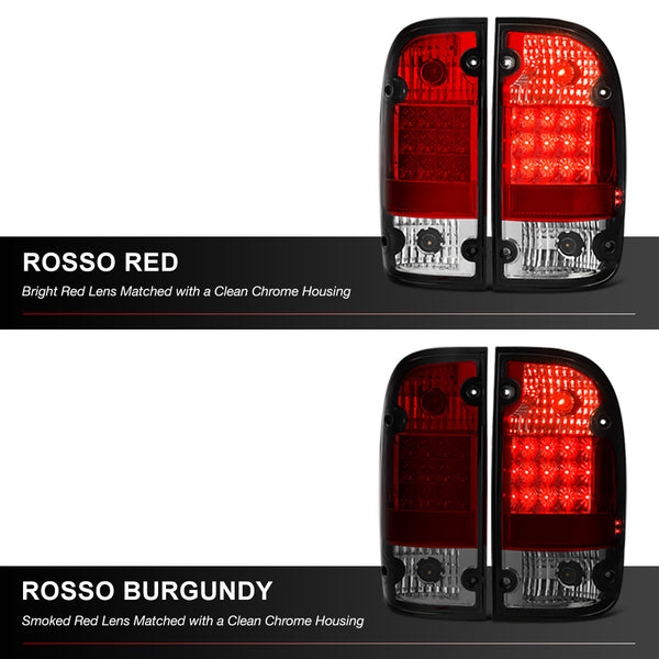2001-2004 Toyota Tacoma Rosso Burgundy Tail Light