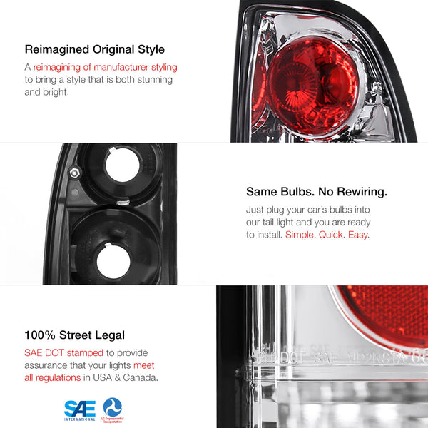 2000-2006 Toyota Tundra Chrome Tail Light