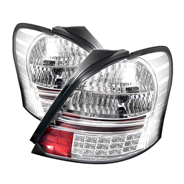 2006-2008 Toyota Yaris Chrome Tail Light
