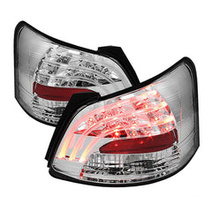 2007-2011 Toyota Yaris Chrome Tail Light