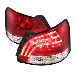 2007-2011 Toyota Yaris Rosso Red Tail Light