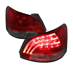 2007-2011 Toyota Yaris Rosso Burgundy Tail Light