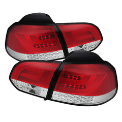 2010-2014 Volkswagen Golf Rosso Red Tail Light