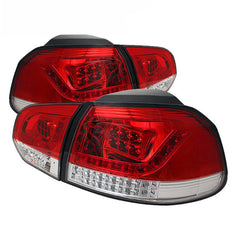 2010-2014 Volkswagen Golf Rosso Red Tail Light