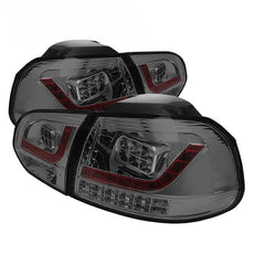 2010-2014 Volkswagen Golf Smoked Tail Light