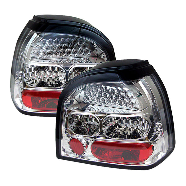 1993-1998 Volkswagen Golf Chrome Tail Light