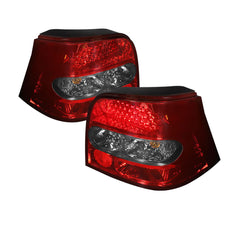 1999-2005 Volkswagen Golf Rosso Burgundy Tail Light