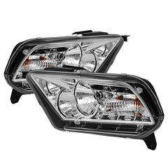 2010-2014 Ford Mustang Chrome Headlight