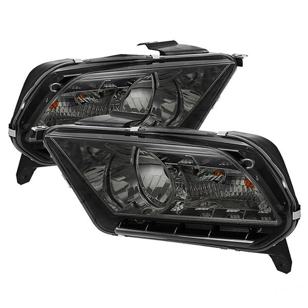 2010-2014 Ford Mustang Smoked Headlight