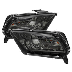 2010-2014 Ford Mustang Smoked Headlight