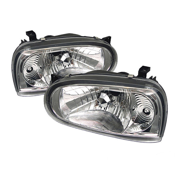 1993-1998 Volkswagen Golf Chrome Headlight