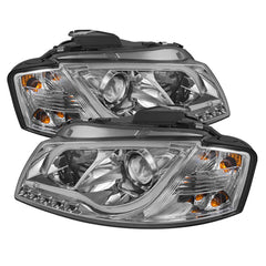 2006-2008 Audi A3 Chrome Headlight