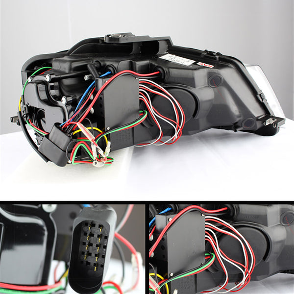 2009-2013 Audi A3 Chrome Headlight