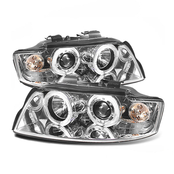 2002-2005 Audi A4 Chrome Headlight