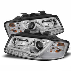 2002-2005 Audi A4 Chrome Headlight