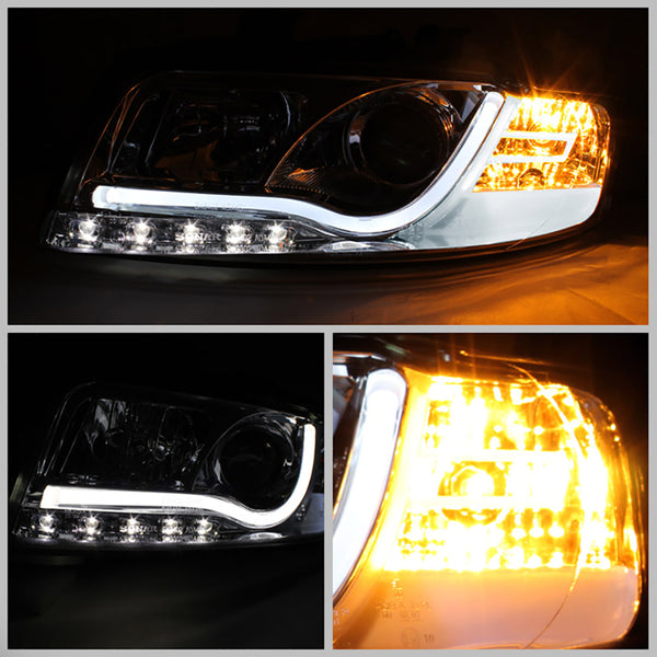 2002-2005 Audi A4 Chrome Headlight