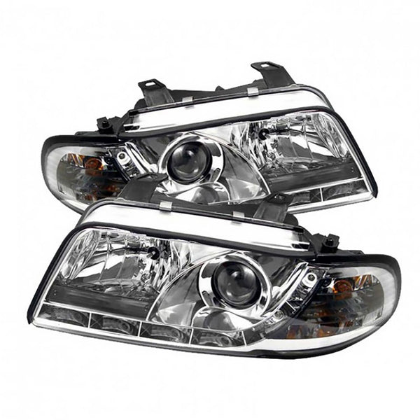 1996-1999 Audi A4 Chrome Headlight