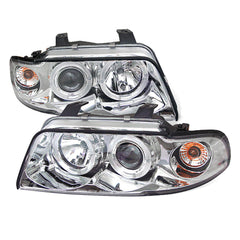 1996-1999 Audi A4 Chrome Headlight