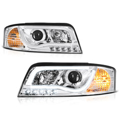 2002-2004 Audi A6 Chrome Headlight