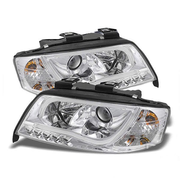 1998-2001 Audi A6 Chrome Headlight