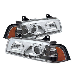 1993-1999 BMW E36 3-Series Chrome Headlight