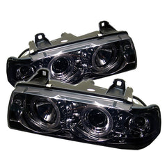 1993-1999 BMW E36 3-Series Smoked Headlight