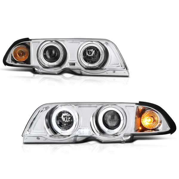 1999-2001 BMW E46 3-Series Chrome Headlight
