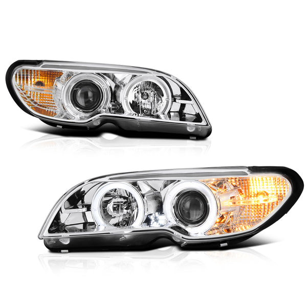 2003-2006 BMW E46 3-Series Chrome Headlight