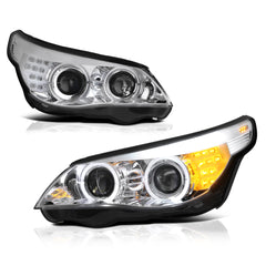2004-2007 BMW E60 5-Series Chrome Headlight