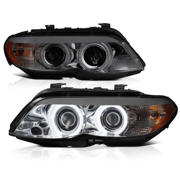 2004-2006 BMW E53 X5 Smoked Headlight