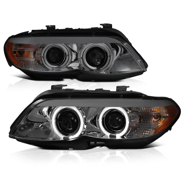 2004-2006 BMW E53 X5 Smoked Headlight