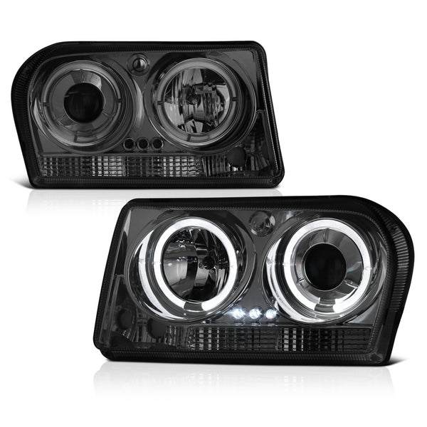 2009-2010 Chrysler 300 Smoked Headlight