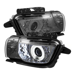 2010-2013 Chevrolet Camaro Smoked Headlight