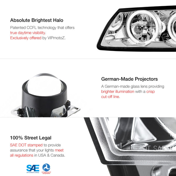 2000-2005 Chevrolet Impala Chrome Headlight