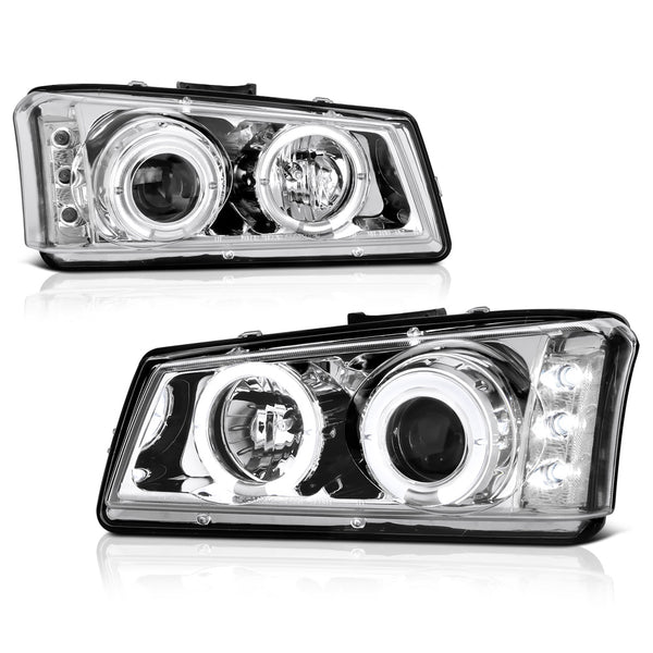 2003-2006 Chevrolet Silverado 1500 | 2500 | 3500 Chrome Headlight
