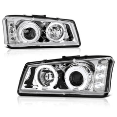 2003-2006 Chevrolet Silverado 1500 | 2500 | 3500 Chrome Headlight