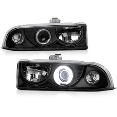 1998-2004 Chevrolet S10 Pickup Black Headlight