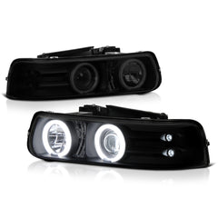 1999-2002 Chevrolet Silverado 1500 | 2500 | 3500 Sinister Black Headlight