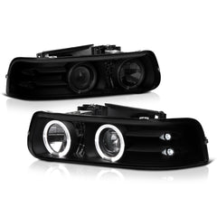 1999-2002 Chevrolet Silverado 1500 | 2500 | 3500 Sinister Black Headlight