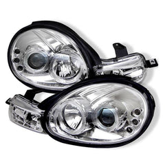 2000-2002 Dodge Neon Chrome Headlight
