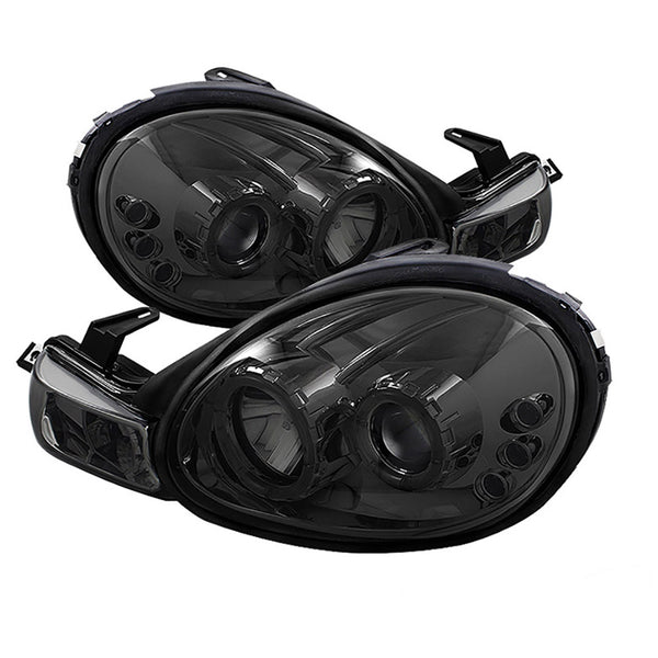 2000-2002 Dodge Neon Smoked Headlight